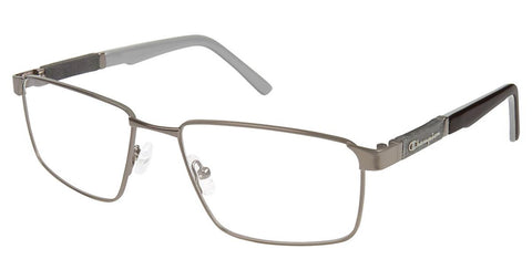 Champion 4026 58mm Greystripe Tortoise Eyeglasses / Demo Lenses