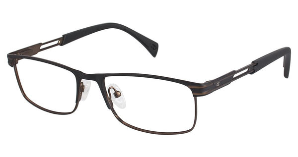 Champion - 1011 54mm Matte Brown Eyeglasses / Demo Lenses