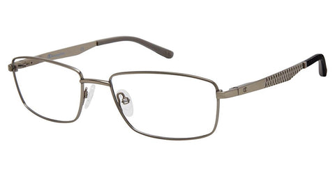 Champion 4026 58mm Greystripe Tortoise Eyeglasses / Demo Lenses