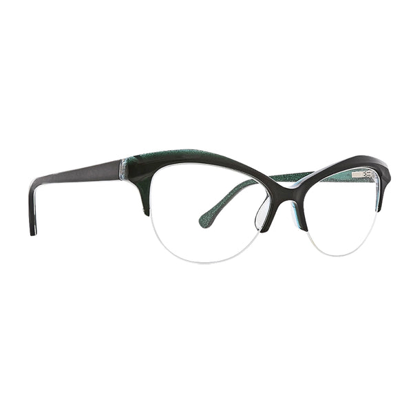 Trina Turk - Camilla 53mm Black Eyeglasses / Demo Lenses