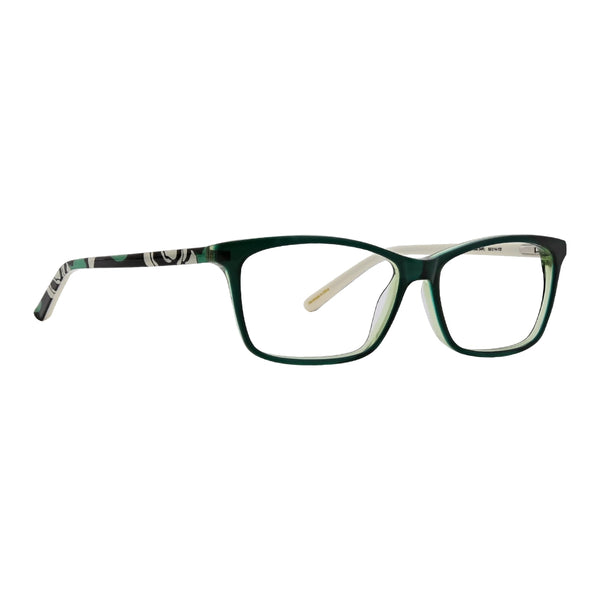Vera Bradley - Christina 55mm Imperial Rose Eyeglasses / Demo Lenses
