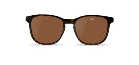 Vuarnet - District 1618 Shiny Tortoise Sunglasses / Pure Brown Lenses
