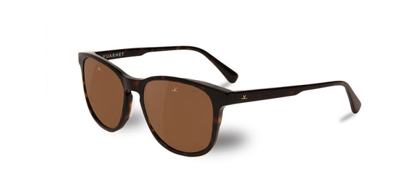 Vuarnet - District 1618 Shiny Tortoise Sunglasses / Pure Brown Lenses