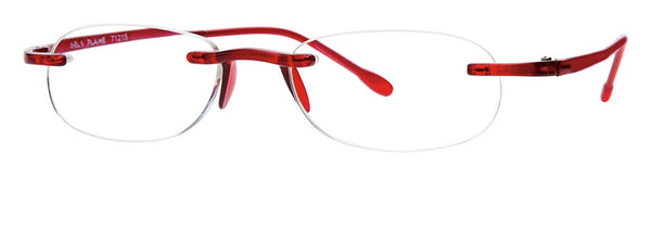 Scojo Gels Flame Reader Eyeglasses / +1.00 Lenses