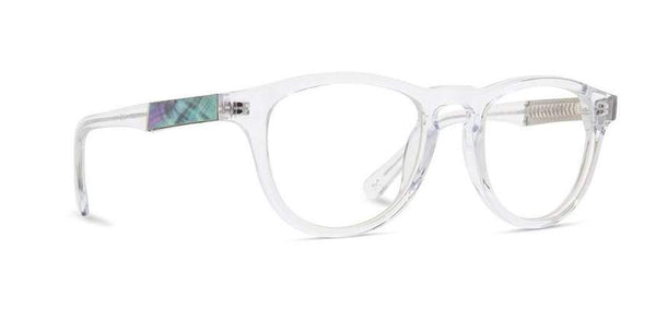 Shwood - Francis Acetate Crystal Abalone Shell Eyeglasses / Demo Lenses