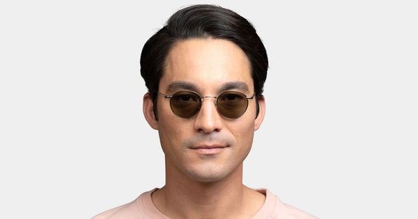 Garrett Leight - Wilson M Moonrock Sunglasses / Semi Flat Grey Shadow Gradient Lenses