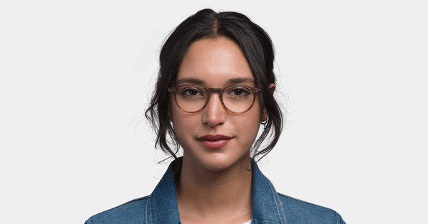 Garrett Leight - Winward 42mm Matte Whiskey Tortoise Eyeglasses / Demo Lenses