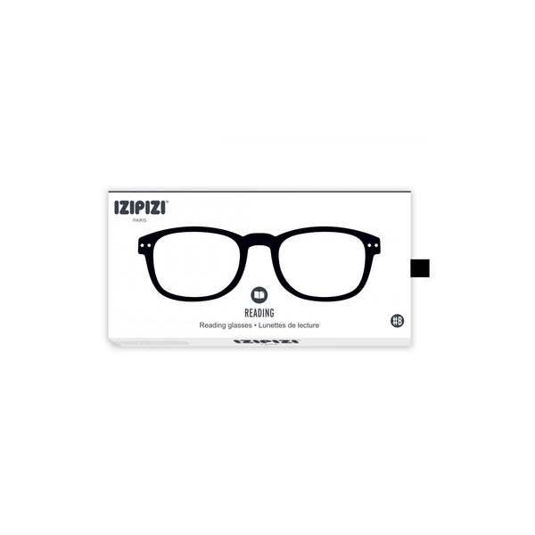 Izipizi - #B Black Reader Eyeglasses / +2.00 Lenses
