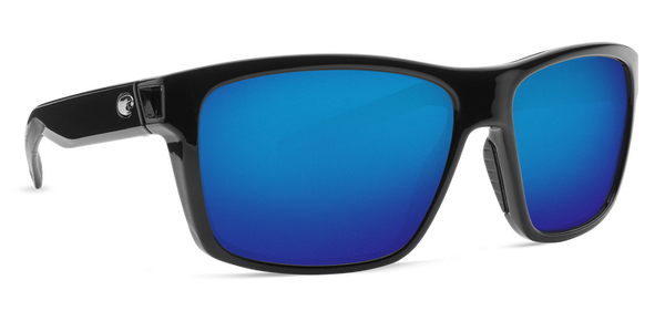 Costa - Slack Tide Shiny Black  Sunglasses / Blue Polarized Plastic Lenses