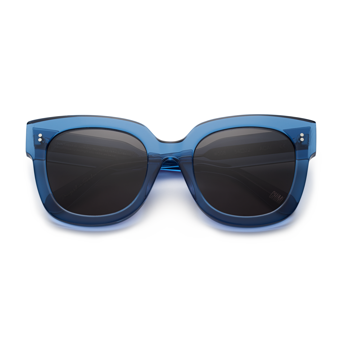CHiMi - #008 54mm Acai Sunglasses / Black Lenses