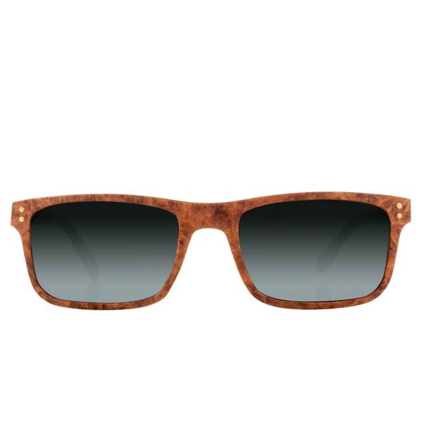 Proof - Boise Wood Rosewood Sunglasses / Polarized Lenses