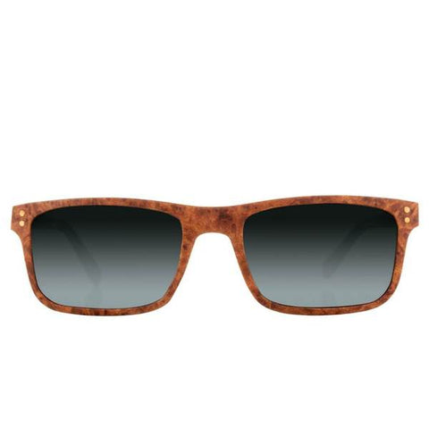 Proof - Boise Wood Rosewood Sunglasses / Polarized Lenses