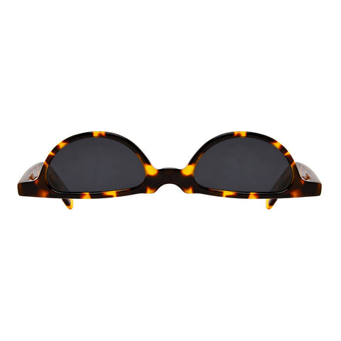 Christianah Jones - Kriss Kross Leopard Sunglasses / Smoke Lenses