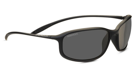 Serengeti - Sestriere Satin Black Sunglasses / PhD Polarized CPG Lenses
