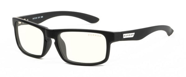 Gunnar Enigma Onyx Eyeglasses / Liquet Blue Light Lenses