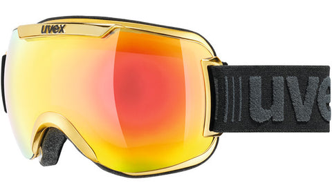 UVEX Sport - Downhill 2000 FM Chrome Yellow Chrome Snow Goggles / Yellow Mirror Lenses