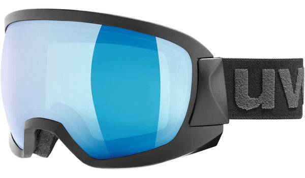 UVEX Sport - Contest FM Matte Black Snow Goggles / Blue Mirror Lenses