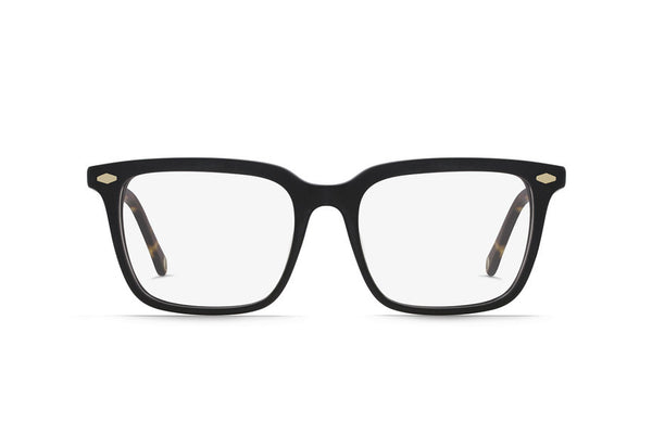 Raen - Merced Matte Black + Matte Brindle Tortoise Rx Glasses