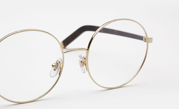 Super - Numero 33 Oro White Gold Eyeglasses / Demo Lenses