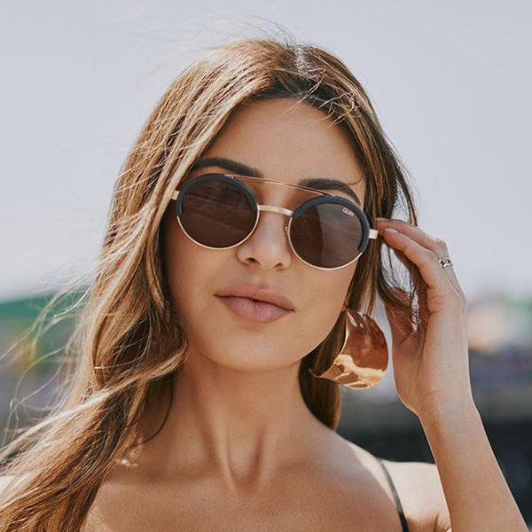 Quay Come Around Tortoise Sunglasses / Brown Lenses