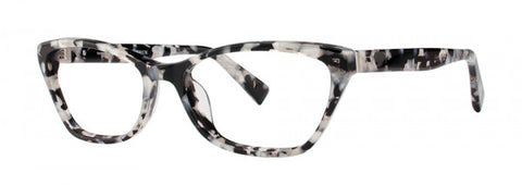 Seraphin - Arcadia Black Silver Pearl Eyeglasses / Demo Lenses