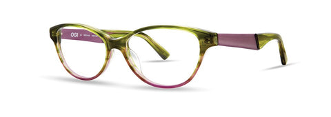 OGI - 9116 Bottle Green Fade Eyeglasses / Demo Lenses