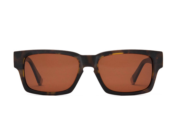 Proof Bannock Eco Matte Tortoise Sunglasses / Brown Polarized Lenses