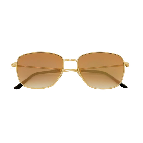 Spektre - Avanti Gold Glossy Sunglasses / Gradient Gold Lenses