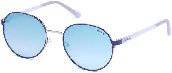 Guess - GU3027 Matte Blue Sunglasses / Gradient Blue Lenses