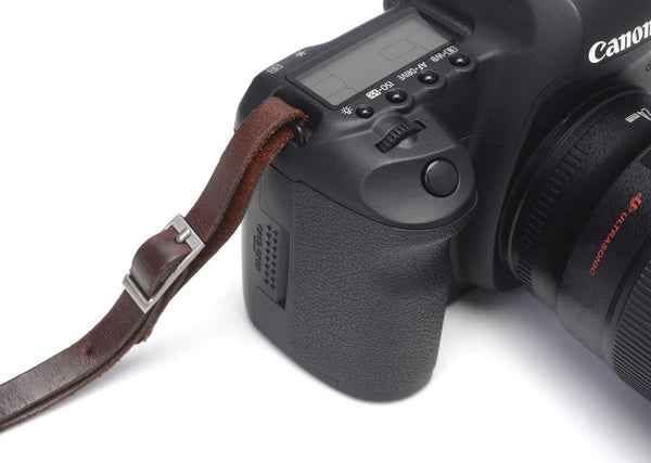 ONA - Leather Presidio Antique Cognac Camera Strap