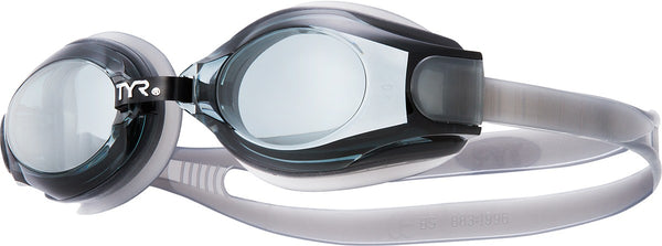 TYR - Corrective Optical 2.5 Smoke Swim Goggles / Clear Lenses