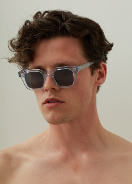 CHiMi - #004 46mm Litchi Sunglasses / Black Lenses