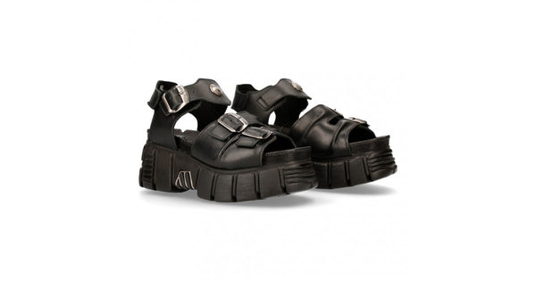 Newrock - M-BIO101-C2 Metallic Boots
