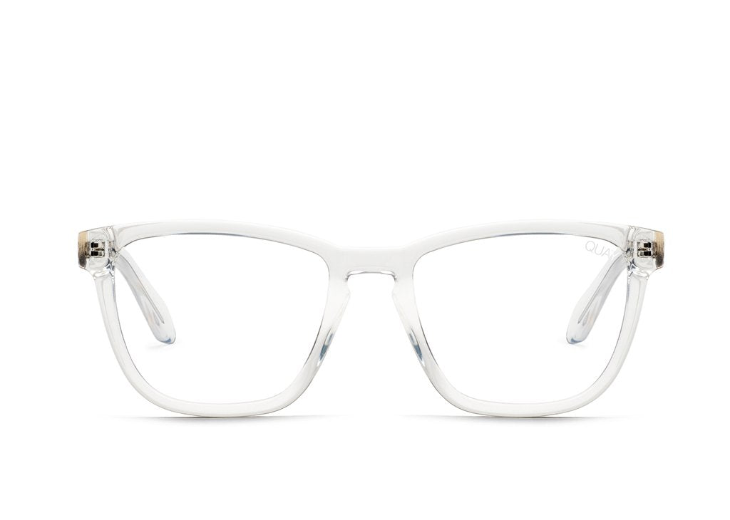 Quay Hardwire Clear Eyeglasses / Clear Blue Light Lenses