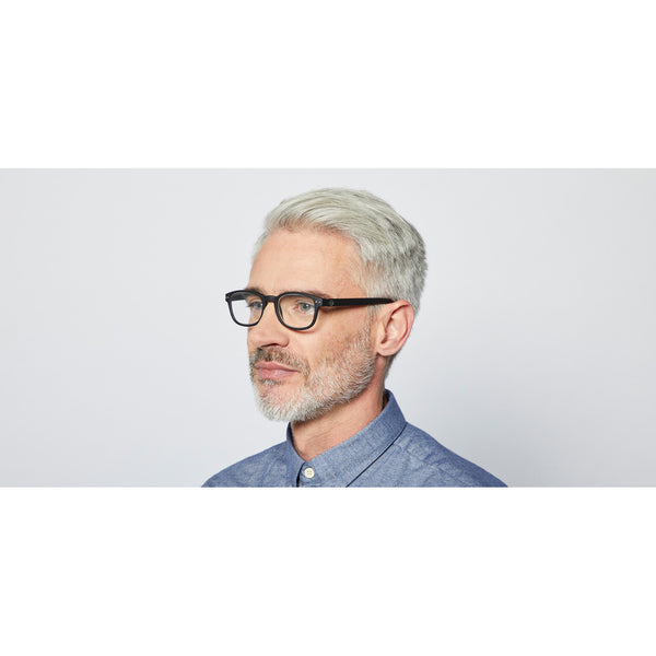 Izipizi - #B Black Reader Eyeglasses / +2.00 Lenses