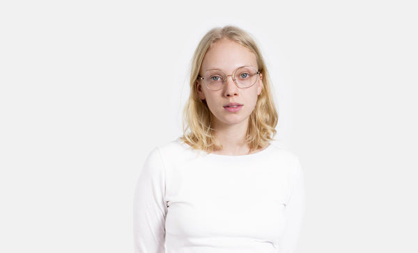 Super - Numero 33 Oro White Gold Eyeglasses / Demo Lenses