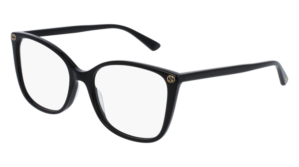 Gucci GG0026O-001 Black Eyeglasses / Demo Lenses