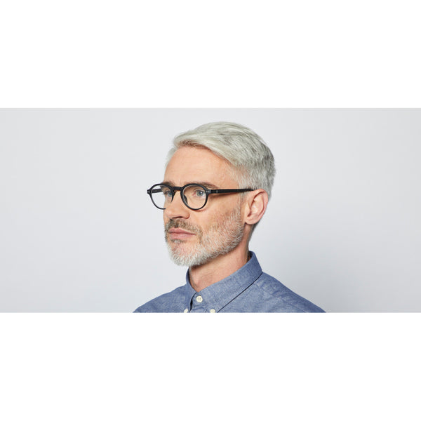 Izipizi - #F Black Reader Eyeglasses / +3.00 Lenses