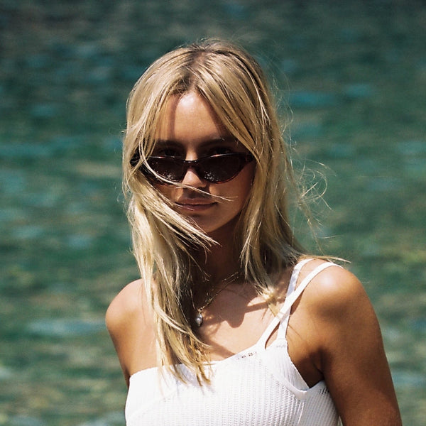 Shevoke - Monroe Tortoise Acetate Sunglasses / Brown Lenses