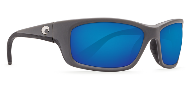 Costa - Jose Matte Gray Sunglasses / Blue Polarized Glass Lenses