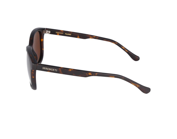 Serengeti - Mara Matte Tortoise Sunglasses / Mineral Polarized Drivers Gold Lenses