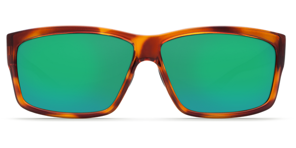 Costa - Cut Honey Tortoise Sunglasses / Green Polarized Plastic Lenses