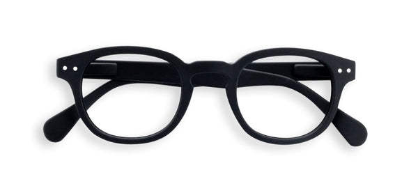 Izipizi - #B Black Reader Eyeglasses / +2.00 Lenses